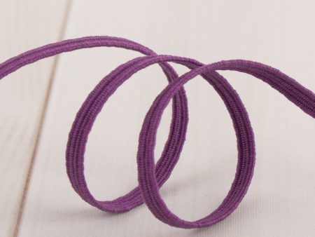 3mm braided elastic - PURPLE For Sale