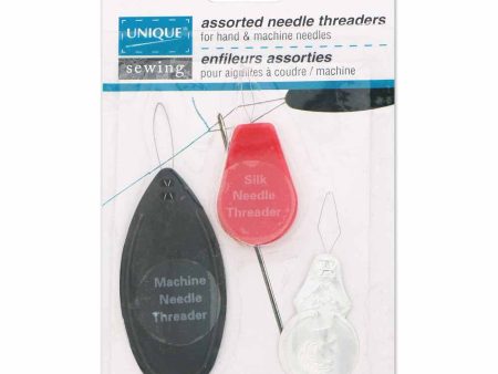 UNIQUE SEWING Needle Threader Assortment - 3pcs Online Sale