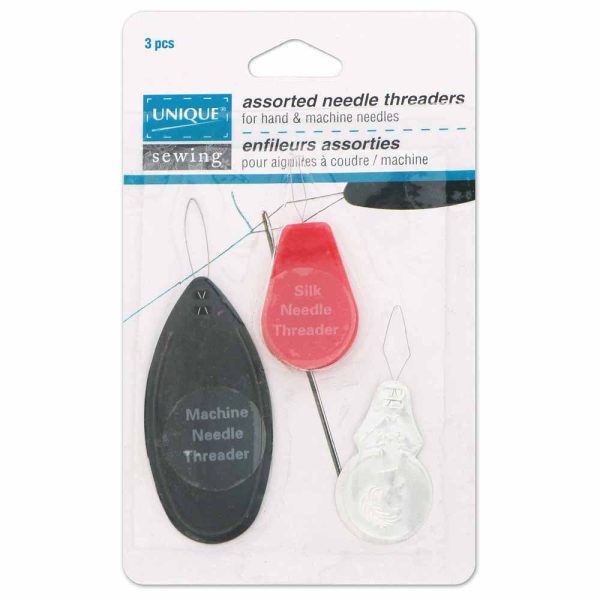 UNIQUE SEWING Needle Threader Assortment - 3pcs Online Sale