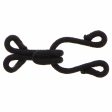 UNIQUE SEWING Hooks & Eyes Black - 4.0cm - 2 sets Cheap