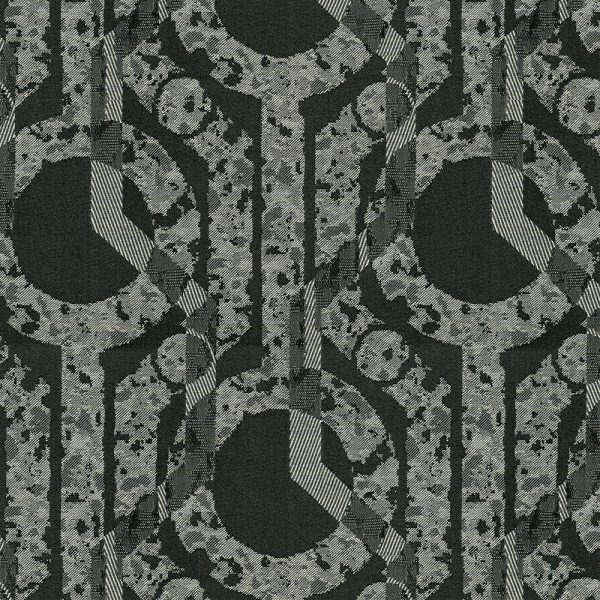 9 x 9 inch Home Decor fabric swatch - Crypton Centerstage 9009 Black Tie Online Sale