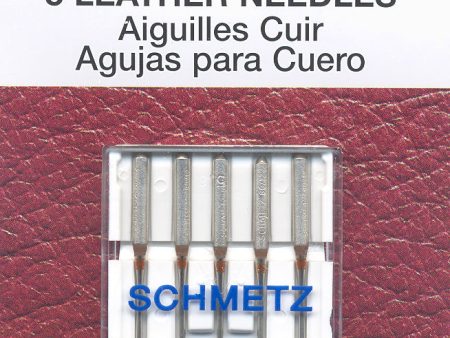 SCHMETZ leather needles - 80 12 carded 5 pieces For Sale