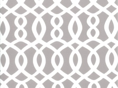 12 x 12 inch Swatch - Home Decor Fabric - Signature Maddy 1063 - grey, white For Discount