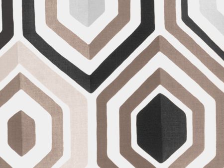 12 x 12 inch Swatch - Home Decor Fabric - Signature Signature Meeting 1132 - beige, black, grey Cheap