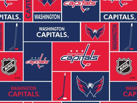 Washington Capitals - NHL Fleece Print - Patchwork Cheap