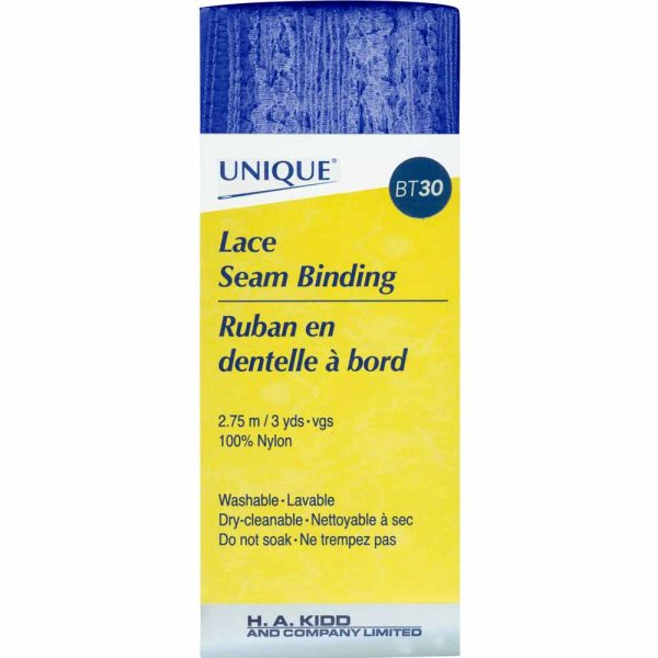 UNIQUE Lace Seam Bind 2.75mRoyal 535 Online Hot Sale