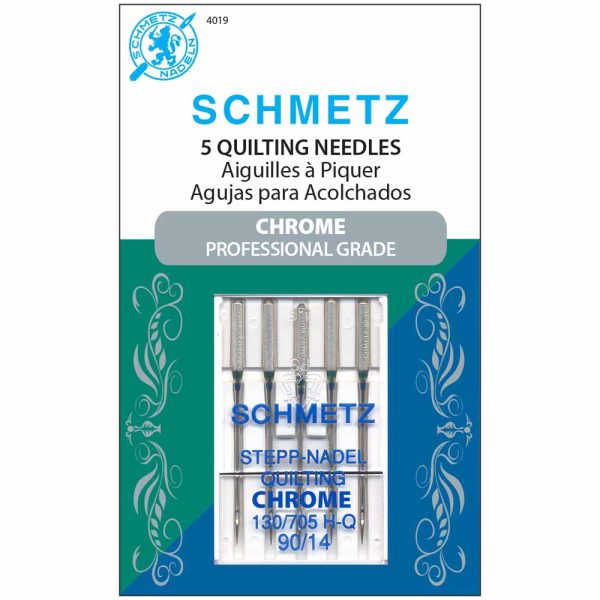 SCHMETZ #4019 Chrome Quilting - 90 14 - 5 needles For Discount