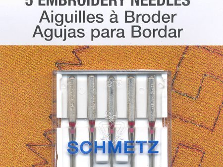 SCHMETZ embroidery needles - 75 11 carded 5 pieces Online Sale